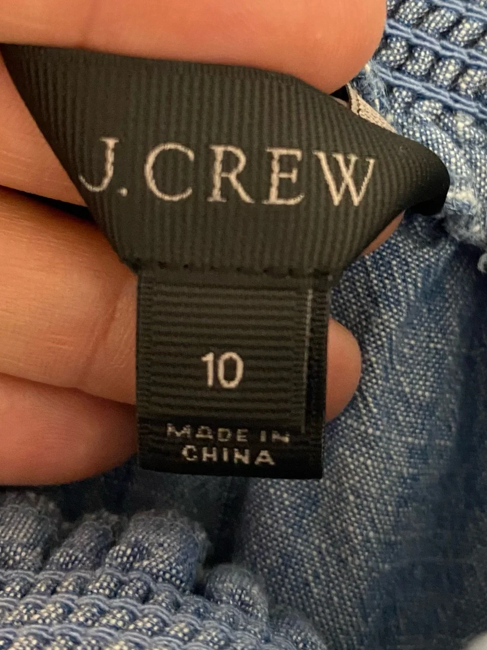 J. Crew off shoulder
